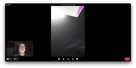 videollamada con S26+ de webcam