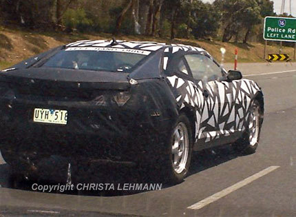 2009 Chevrolet Camaro Spied