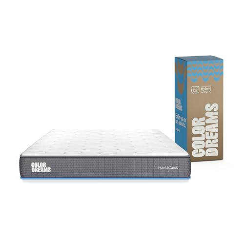 COLORDREAMS colchón matrimonial Classic Híbrido 18 cm