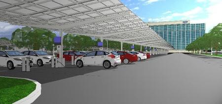 Ford alimentará sus oficinas con luz solar