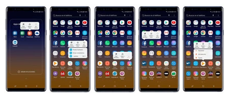 Samsung Galaxy Note9 9 での Samsung エクスペリエンス。