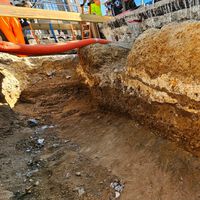 Dave Taylor, arqueólogo: “Es increíble que haya sobrevivido 2.000 años”. La calzada romana que sostiene el tráfico de Londres 