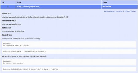 DOM Snitch, una extensión de seguridad para Chrome