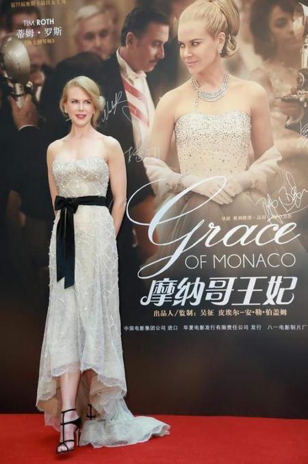 Grace of Monaco triunfa poco pero al menos a nuestra Nicole Kidman le sirve para ir bien mona