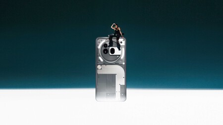 Nothing Phone 3a Pro Atras