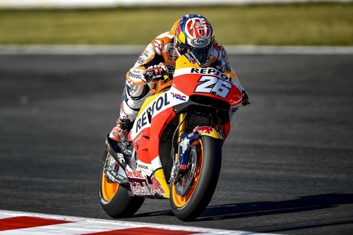 Dani Pedrosa marca el primer tanto en MotorLand con Lorenzo segundo, Márquez cuarto y las Yamaha muy mal