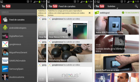 Youtube para Android
