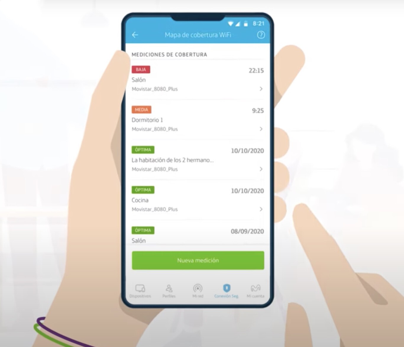 Movistar añade esta función gratis a su app para comprobar la cobertura ...