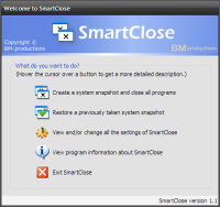 Smart Close, guarda sesiones de trabajo en WinXP
