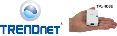 TRENDnet TPL-406E, adaptador PLC de 500 Mbps que cabe en la palma de la mano