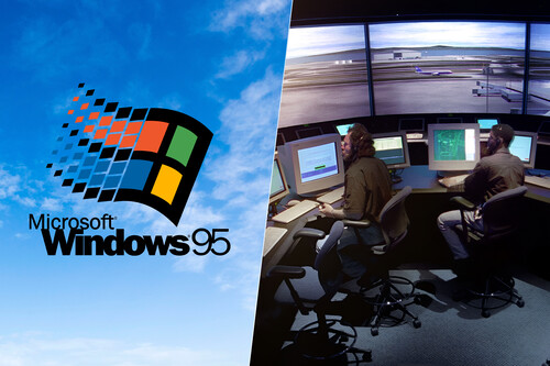 Parte del control aéreo de EEUU sigue atado a disquetes y Windows 95