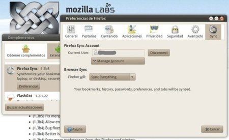 Mozilla Weave se convierte en Firefox Sync y prepara actualización