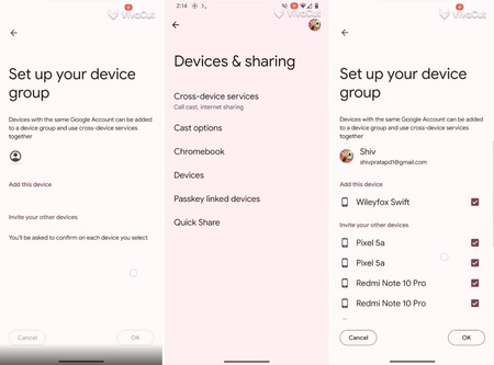 Android Cross Devices