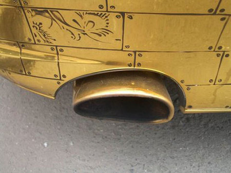 Porsche 911 de oro