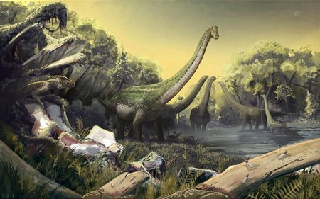 Esta nueva especie identificada de especie de titanosaurio tiene cinco toneladas