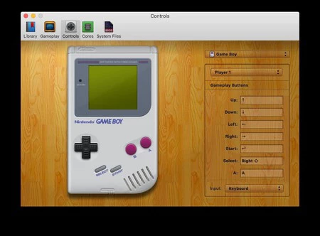 Gameboy Controller Preferences