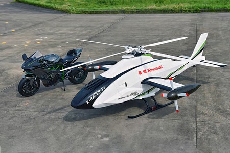 Kawasaki Motor H2r Helicoptero 002