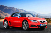 Recreaciones de un Seat basado en el Volkswagen Concept BlueSport