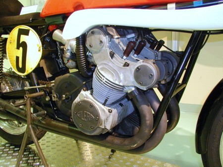 Gilera 500 Cuatro Motor