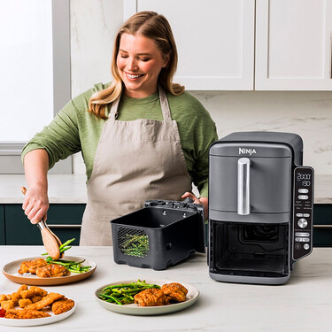 La freidora de aire con doble capacidad perfecta para cocinar más y mejor ahorrando en espacio