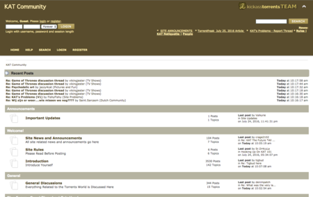 El equipo de Kickass Torrents crea un nuevo foro para mantener viva su comunidad