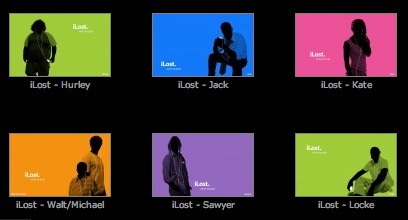 iLost, fondos de Lost estilo iPod