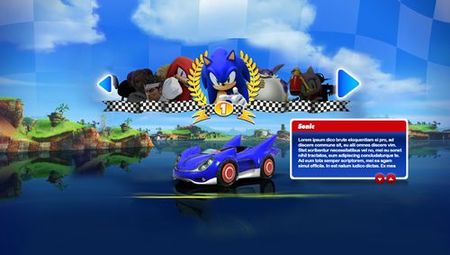 'Sonic & SEGA All-Stars Racing'. Más personajes