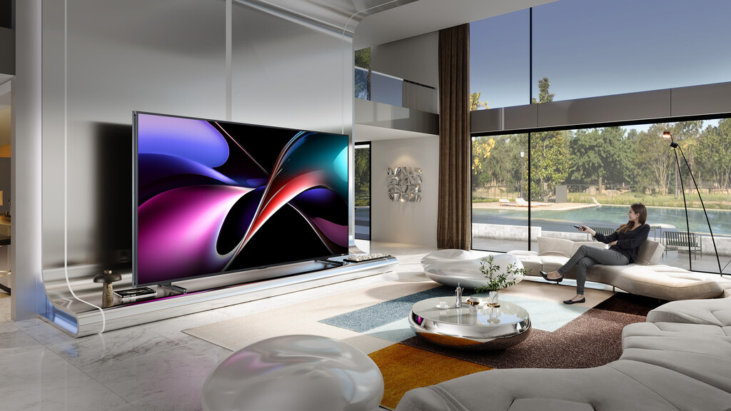 Hisense quiere liderar la evolución de las pantallas miniLED: esta espectacular Smart TV de 116" es su apuesta para conseguirlo 