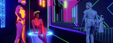 Si pausas Tron en este minuto exacto de la cinta de ciencia ficción y miras bien verás un guiño a un juego que ya era un fenómeno en 1982, Pac-Man