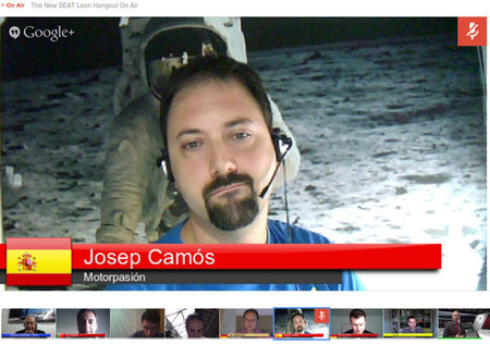 SEAT León ST - Google Hangout