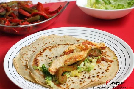 Receta de burritos con crêpes
