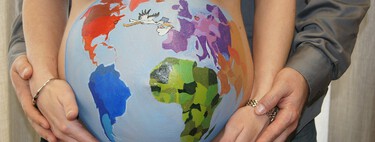 33 ideas bonitas para pintar tu barriga de embarazada