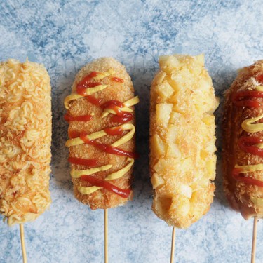 Receta de Corndog coreano, el snack callejero que arrasa también fuera de Asia
