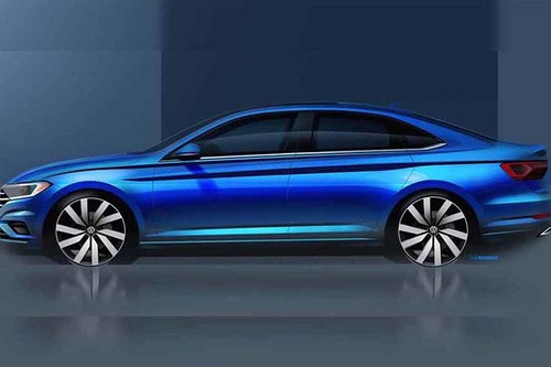 Esta silueta es del Volkswagen Jetta 2019. ¿Qué podemos esperar de la séptima generación?