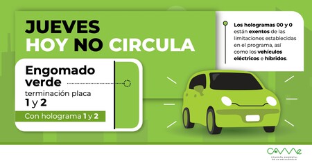Hoy No Circula Jueves 21 mayo 2026