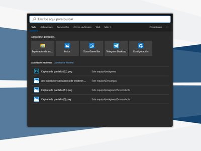 Windows 10 tiene una nueva búsqueda oculta con bordes redondeados y más parecida a Spotlight, así la puedes activar