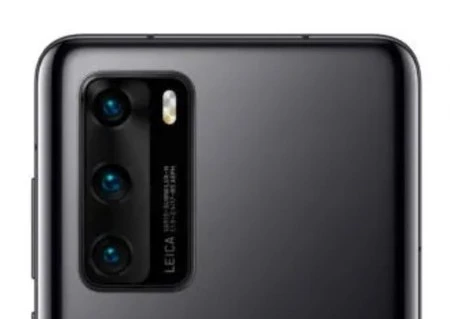 Huawei P40のトリプルリアカメラ