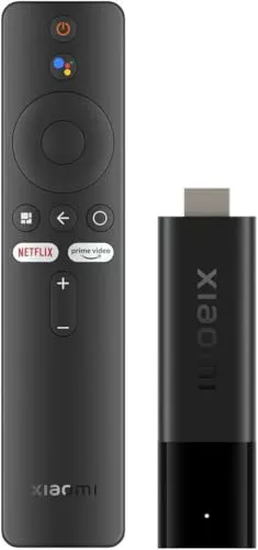 Xiaomi Smart TV Stick 4K - 4K解像度(3840 x 2160)のストリーミングデバイス、Android TV 11テクノロジー、ドルビーアトモス、ドルビービジョン、Bluetooth 5.0、リモコン、ブラック(ESバージョン)