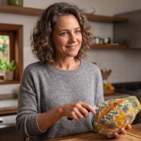 Fabiana Borelli, nutricionista, sobre cortar a parte mofada das frutas: “Cuide da sua saúde da melhor maneira possível. O que você não conseguir, tá tudo bem, a gente é feito pra pra isso”