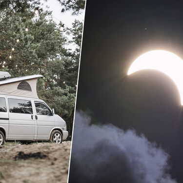Los conductores han dado con una solución ante la saturación de campings en Burgos: ver el eclipse "ilegalmente"