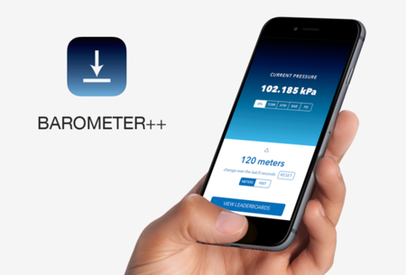 Barometer++, si tienes curiosidad por probar el barómetro de los nuevos iPhone ahora podrás