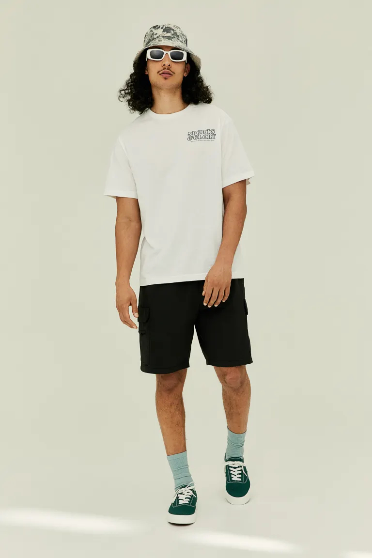 Camiseta con motivo estampado