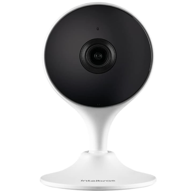 Câmera Inteligente Interna Compatível com Alexa Wi-fi Full HD iM3 C Branca Intelbras