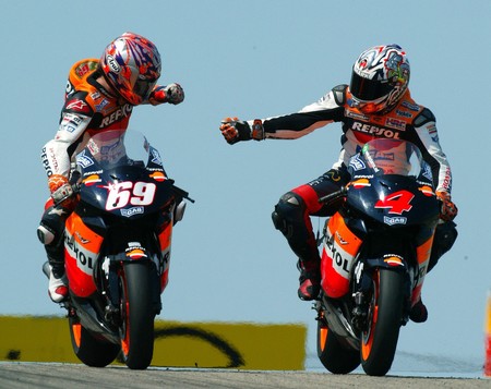 Nicky Hayden Alex Barros Motogp 2007
