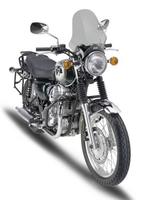 GIVI mantiene el toque de los años 60 en la Kawasaki W800