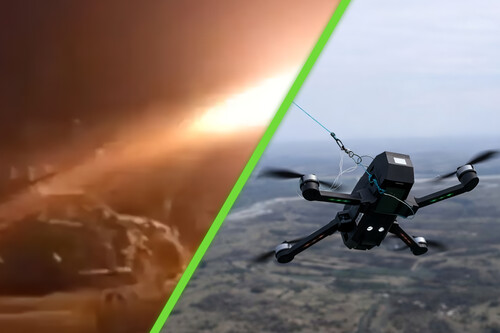 Los drones de Rusia están cayendo y se debe a las armas más inusuales de Ucrania: una caña de pescar y un carro con misiles teledirigidos