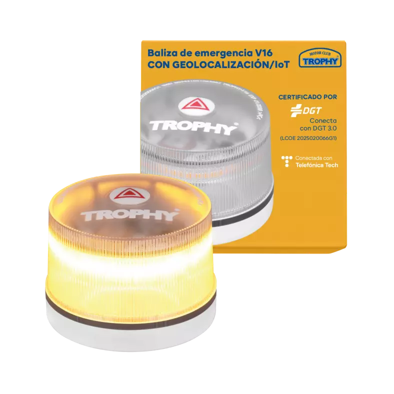 Trophy - V16 baliza de emergencia Homologada DGT 3.0. Utiliza los cupones de descuento COMPRADICCIONES05 - XATAKAES05 - ES05