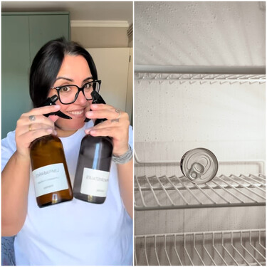 Rakidag, experta en limpieza: "Para limpiar mi nevera, en una cubeta pongo una parte de agua y otra de oxígeno activo"