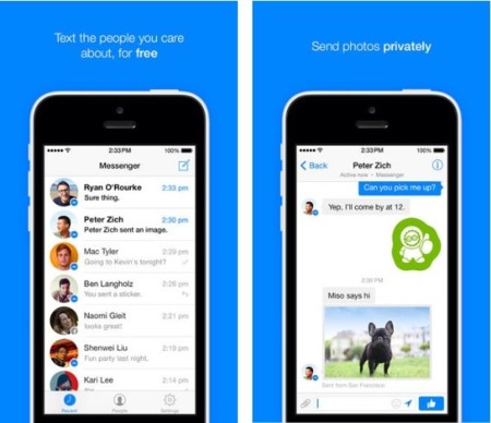 El nuevo Facebook Messenger para iOS ya está disponible