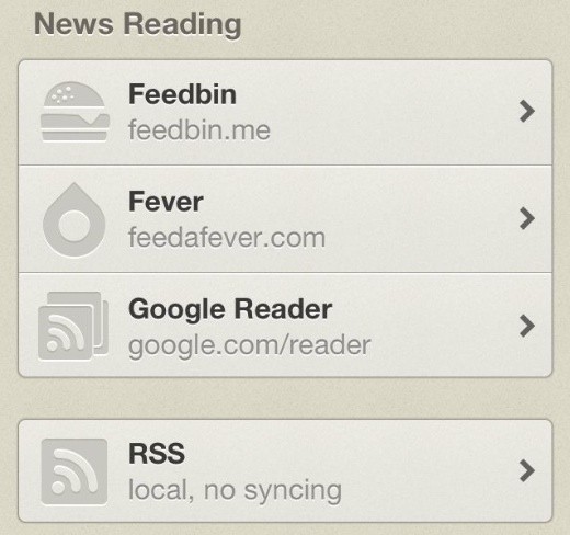 reeder feedbin